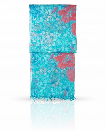 Палантин Женский W-KANTHA.PASILEY/GREEN